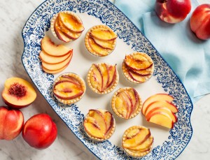 Nectarine and Frangipane Tarts low cropped