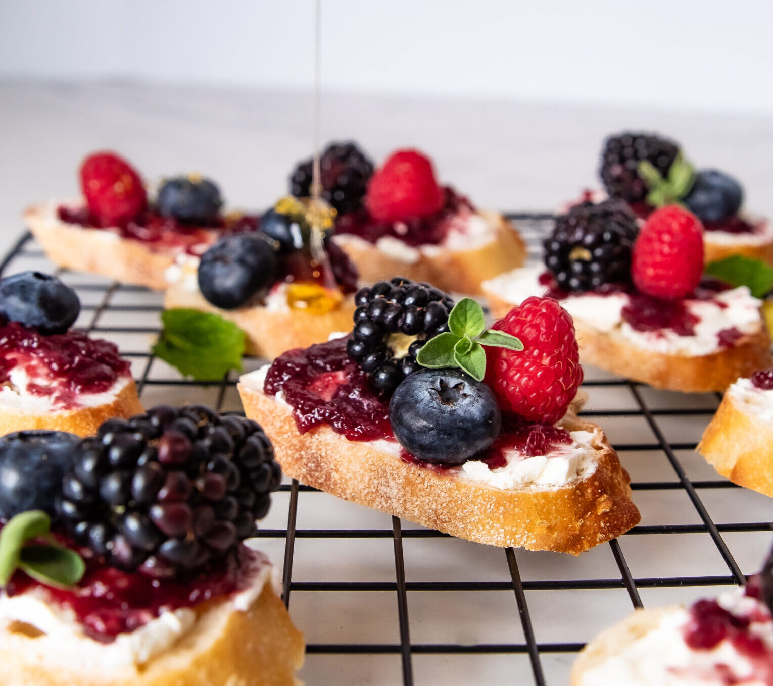 Family Tree Farms - Triple Berry Bruschetta