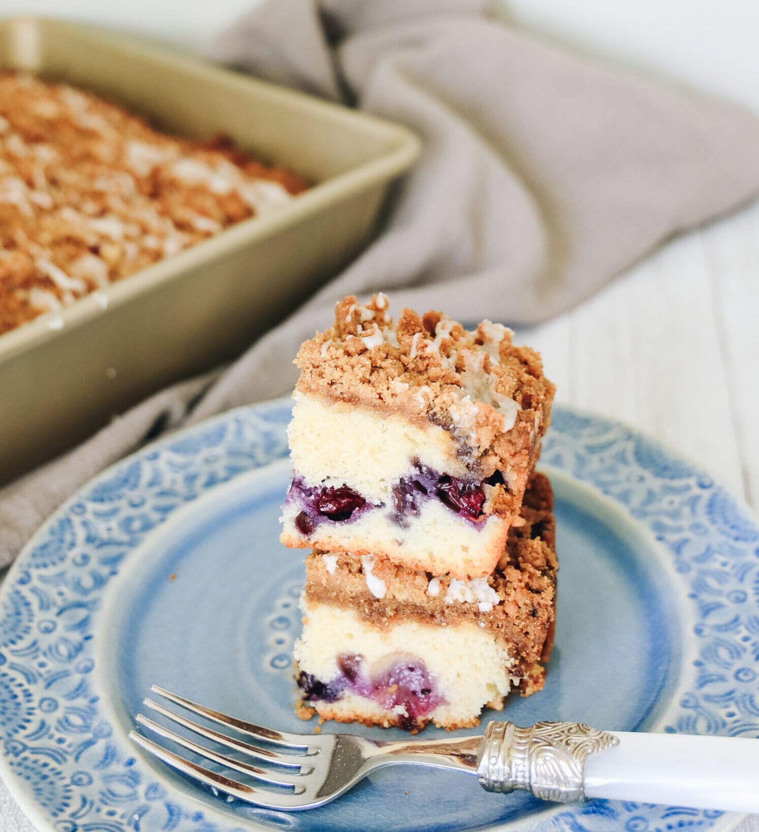 Family Tree Farms - Blueberry Crumble Bars